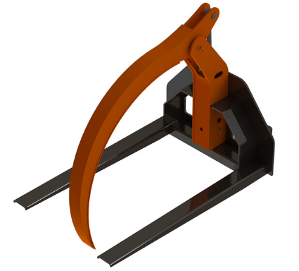 Çatal Kılıflı Tomruk Ataşmanı (Tek Gagalı) · Tomruk Ataşmanları | BNA forklift ataşmanı