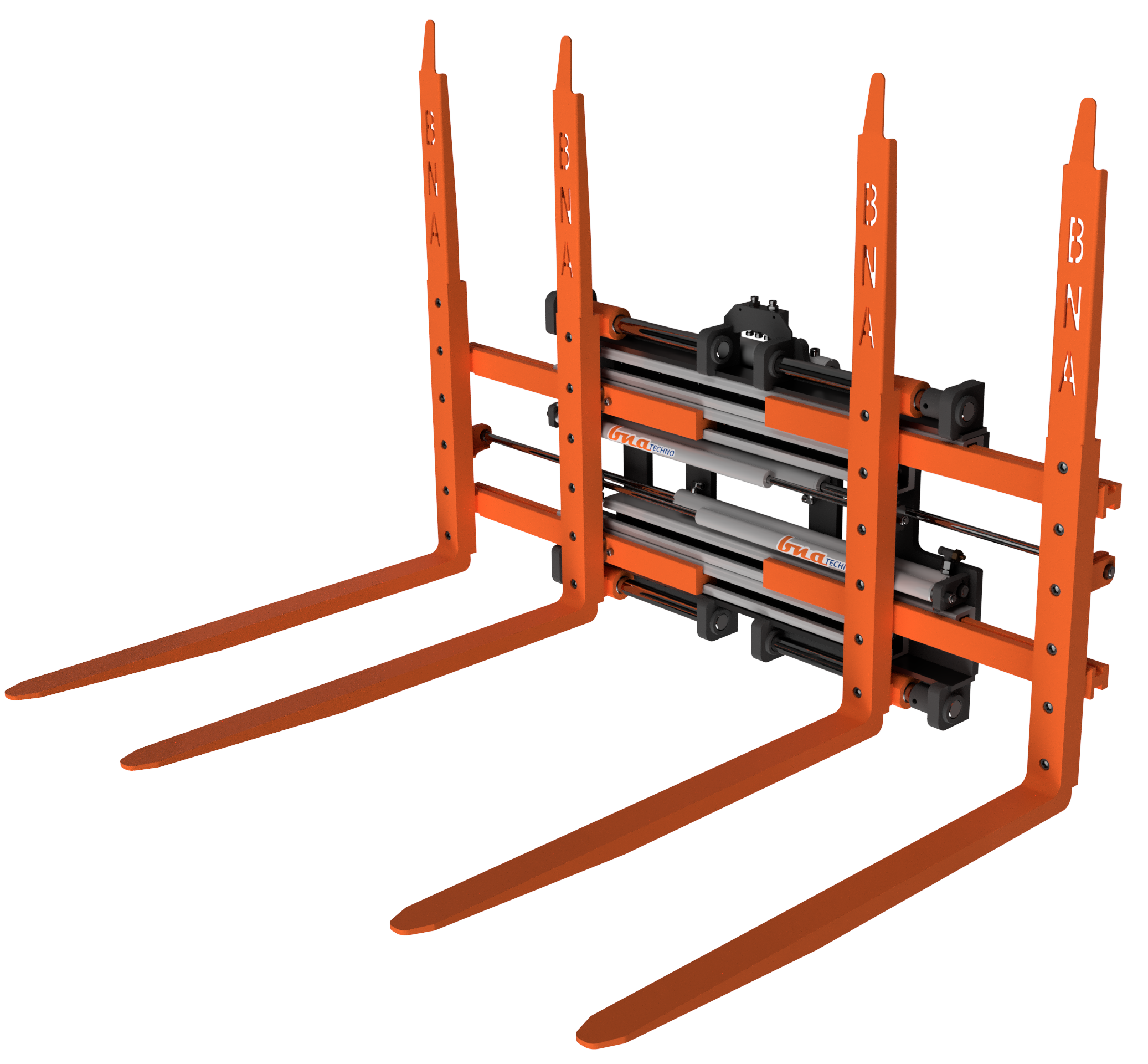 Çift Palet Taşıma Ataşmanı · Bağımsız Ataşmanlar | BNA forklift ataşmanı