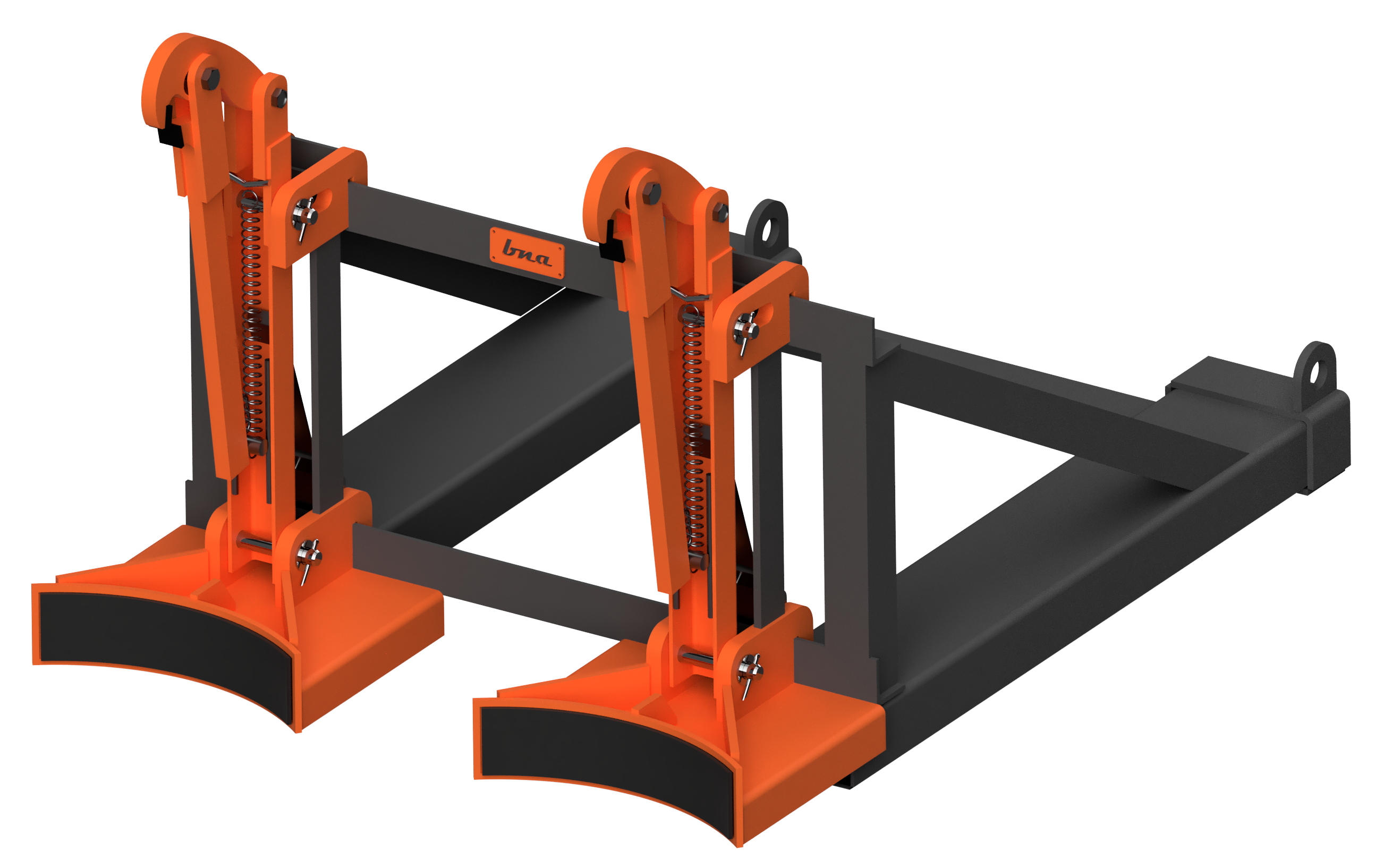 Papağan Tip Varil Ataşmanı · Varil Ataşmanları | BNA forklift ataşmanı